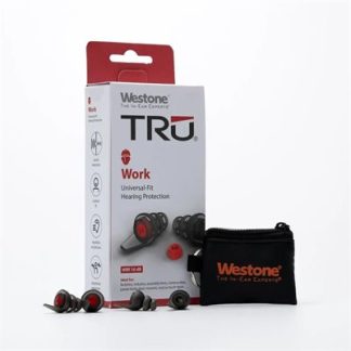 Westone TRU Work Earplugs - NRR 16, Red Filter
